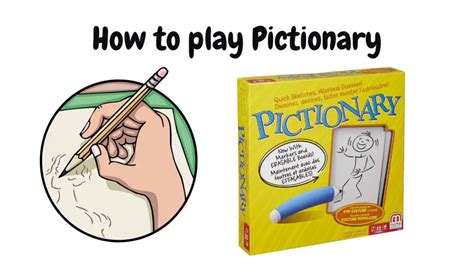 pictionary game|Pictionary: Rules and How to Play .